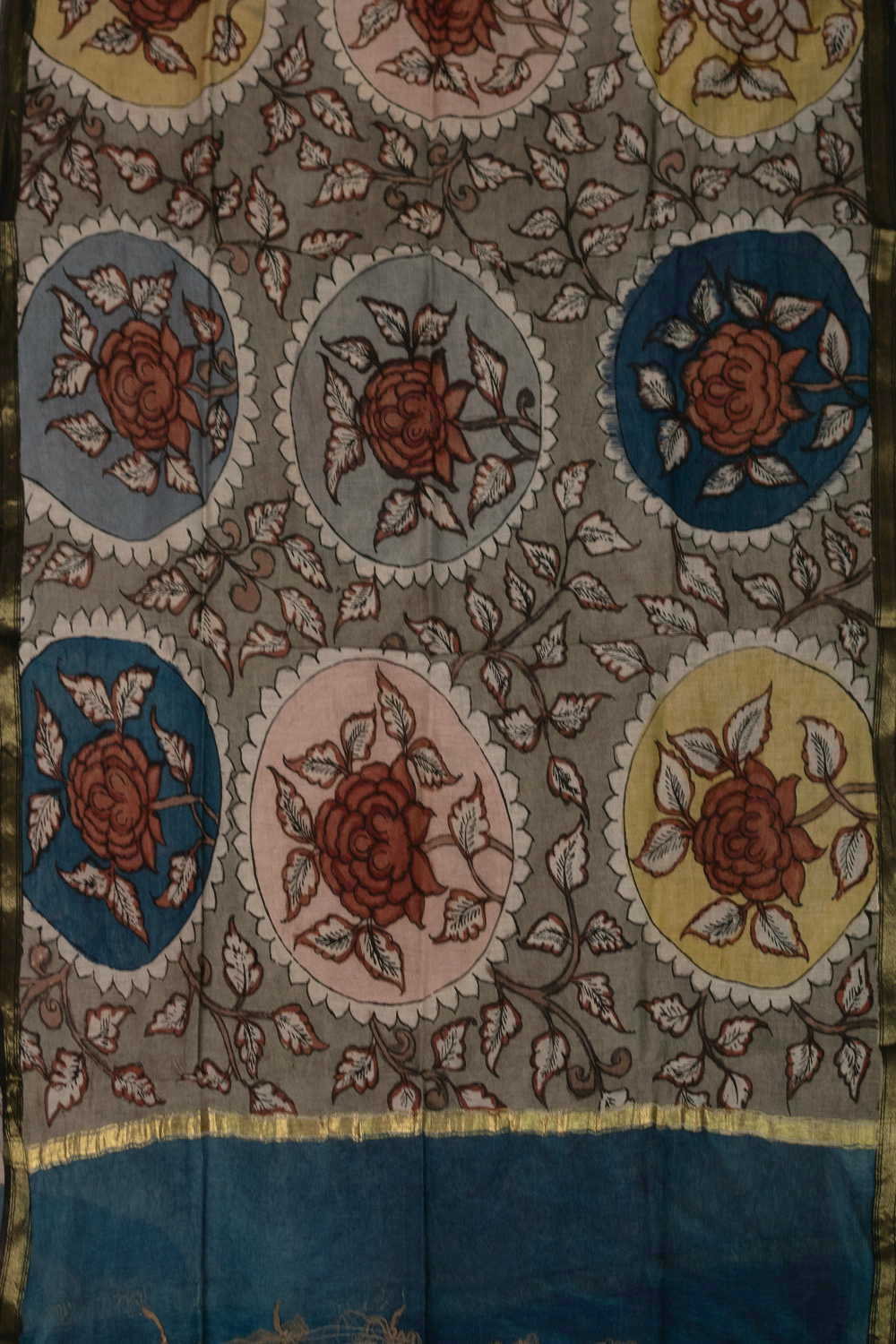 Silk Cotton Dupatta - Matkatus 