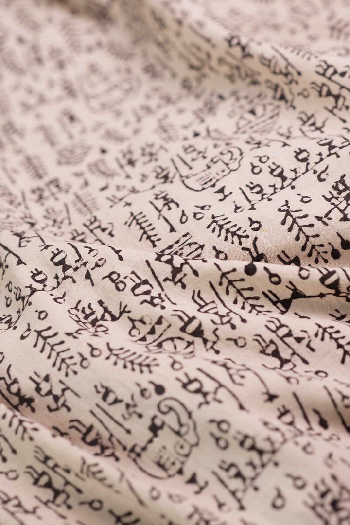 Block Printed Fabric - Matkatus 