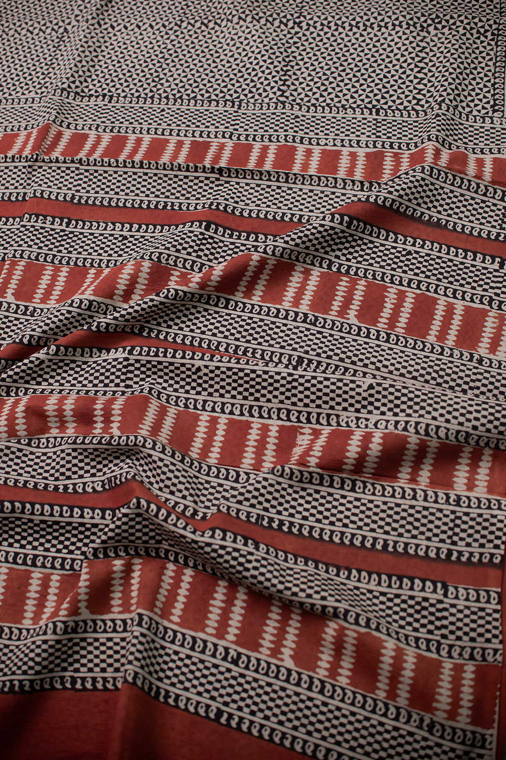 Block Printed Cotton Sarees - Matkatus 