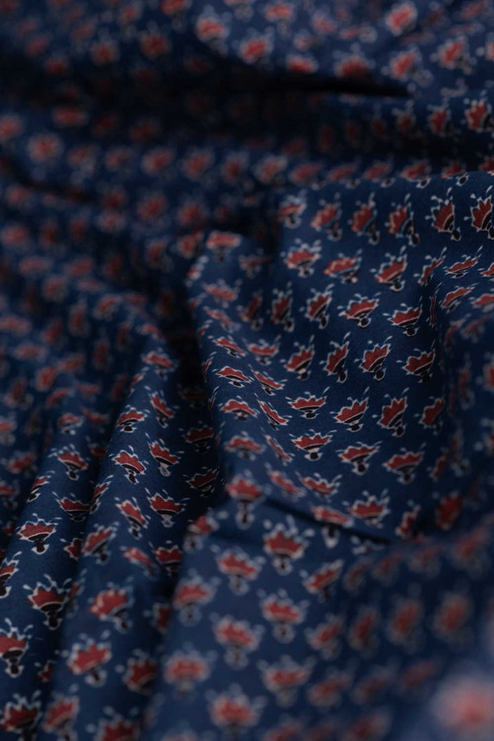 Block Printed Fabric- Matkatus 