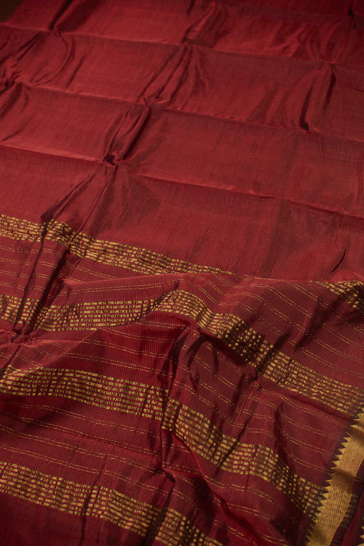 Mangalagiri Silk Cotton Saree - Matkatus 