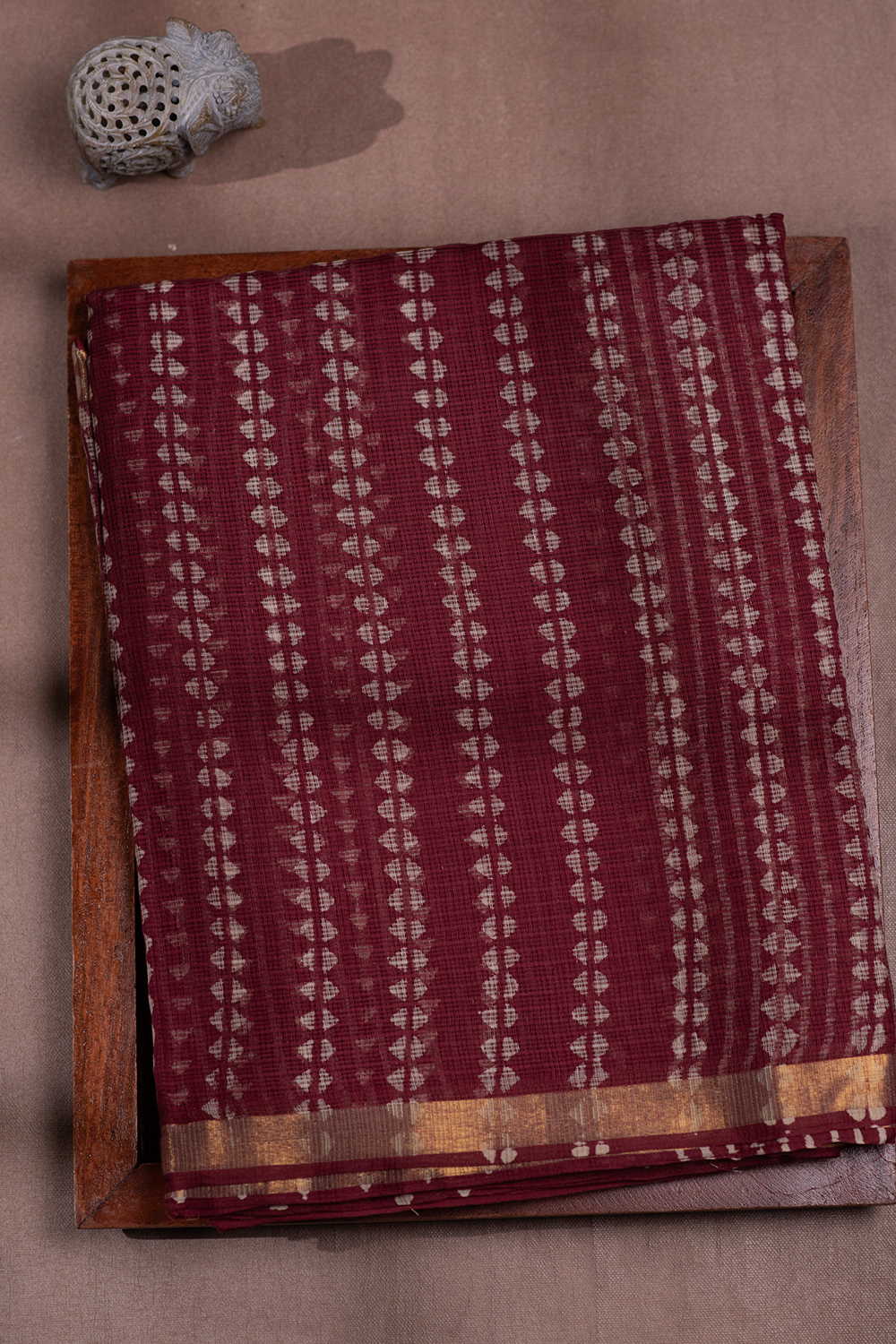Block Printed Saree - Matkatus