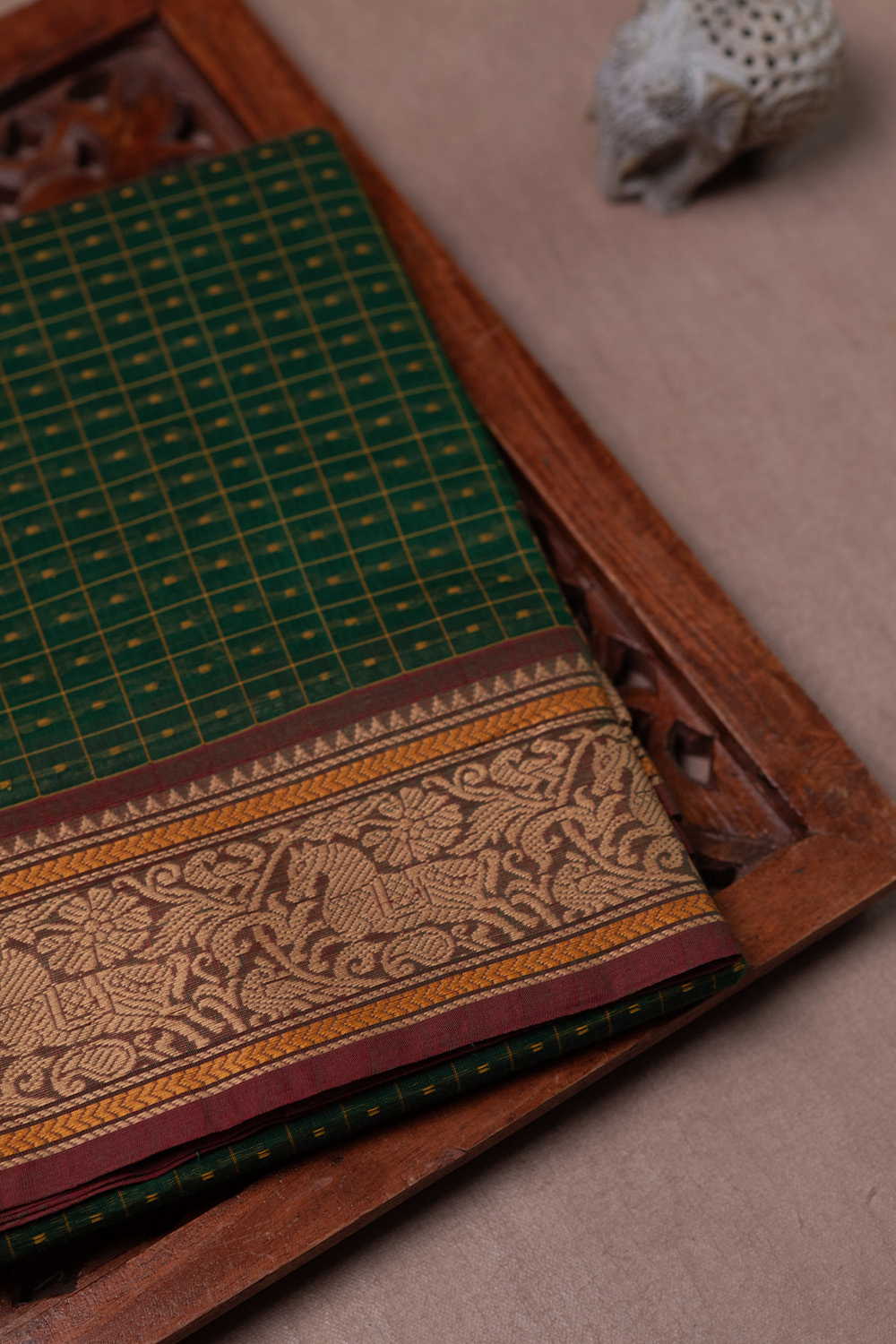 Kanchi Cotton Saree - Matkatus 