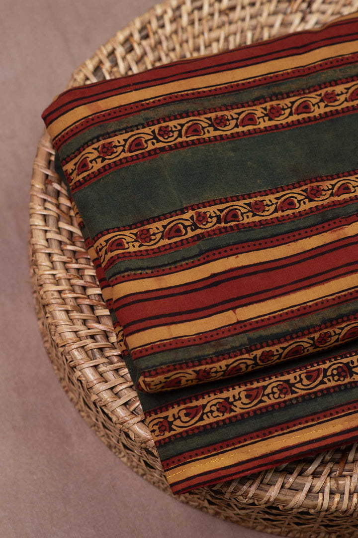 Block Printed Fabric - Matkatus 