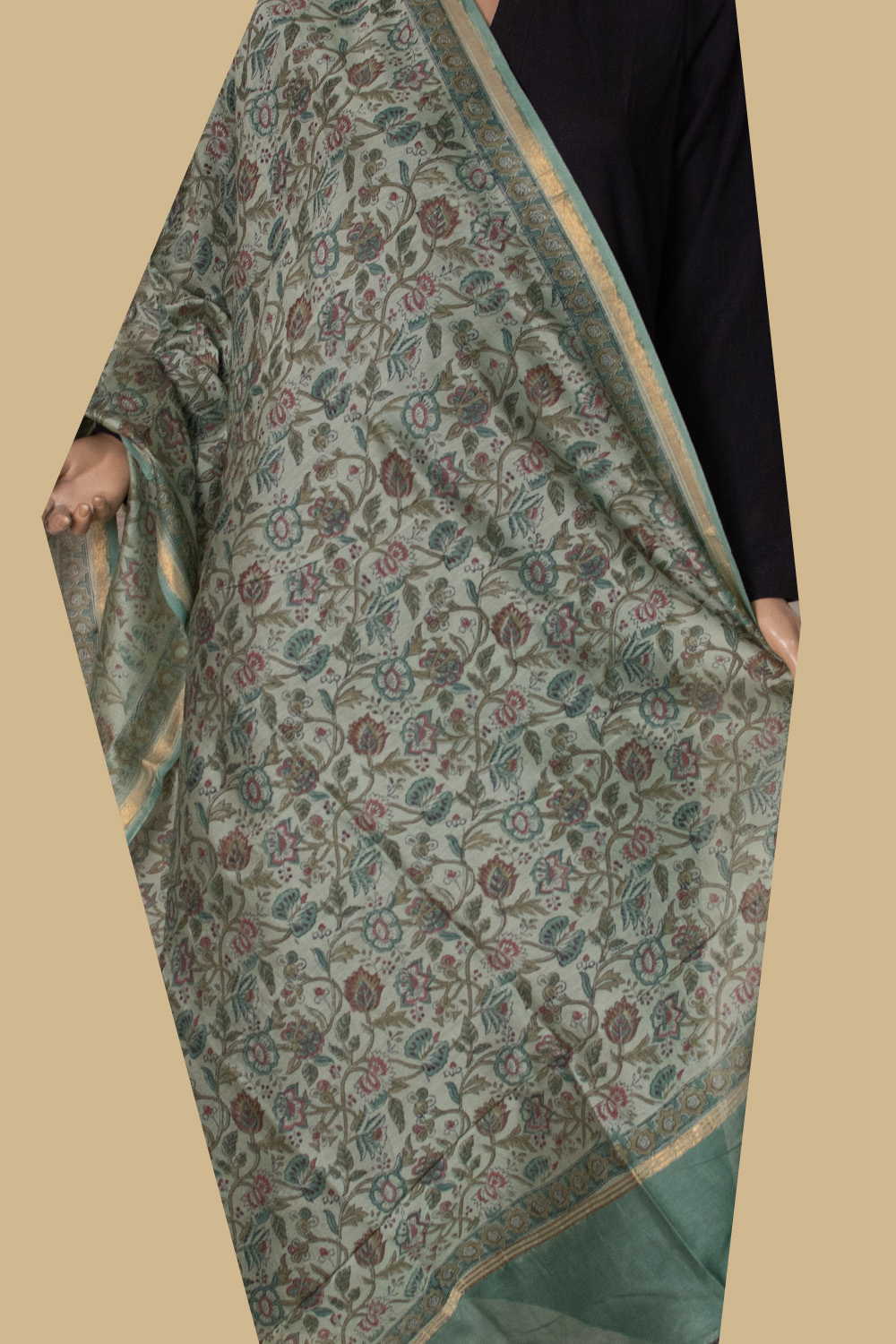 Silk Cotton Dupattas - Matkatus 