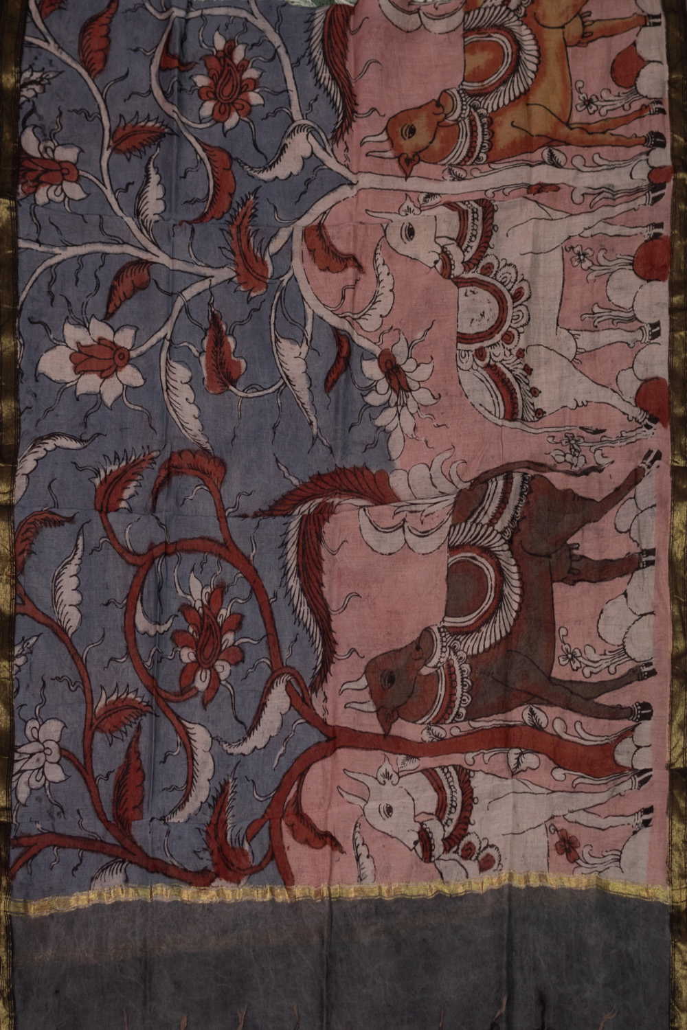 Silk Cotton Dupatta - Matkatus 
