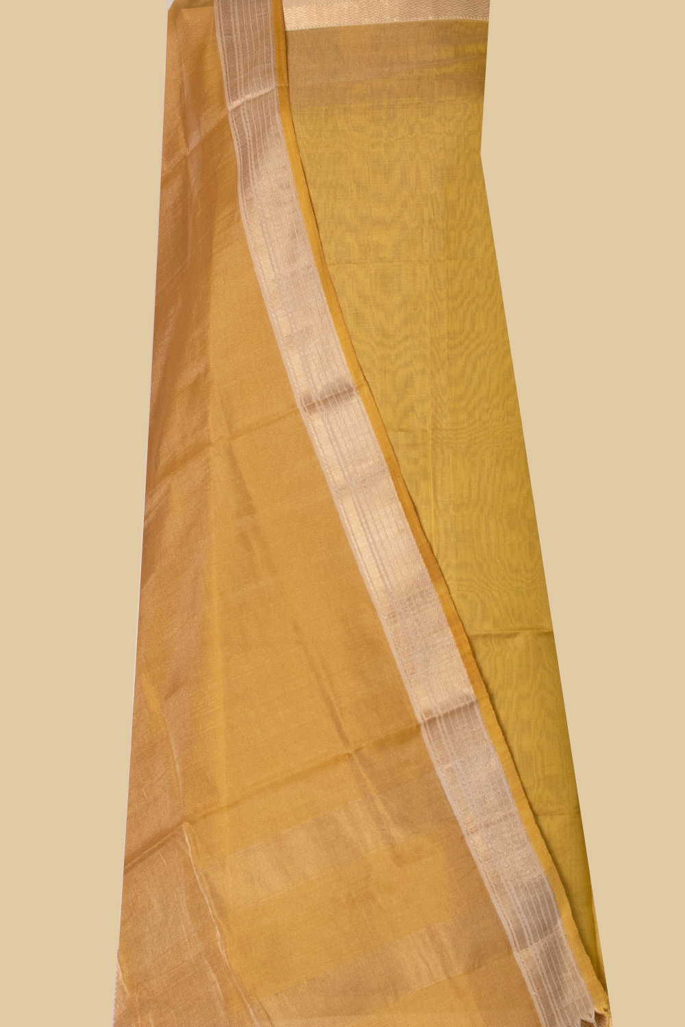 Maheshwari Silk Cotton Top & Dupatta - Matkatus 