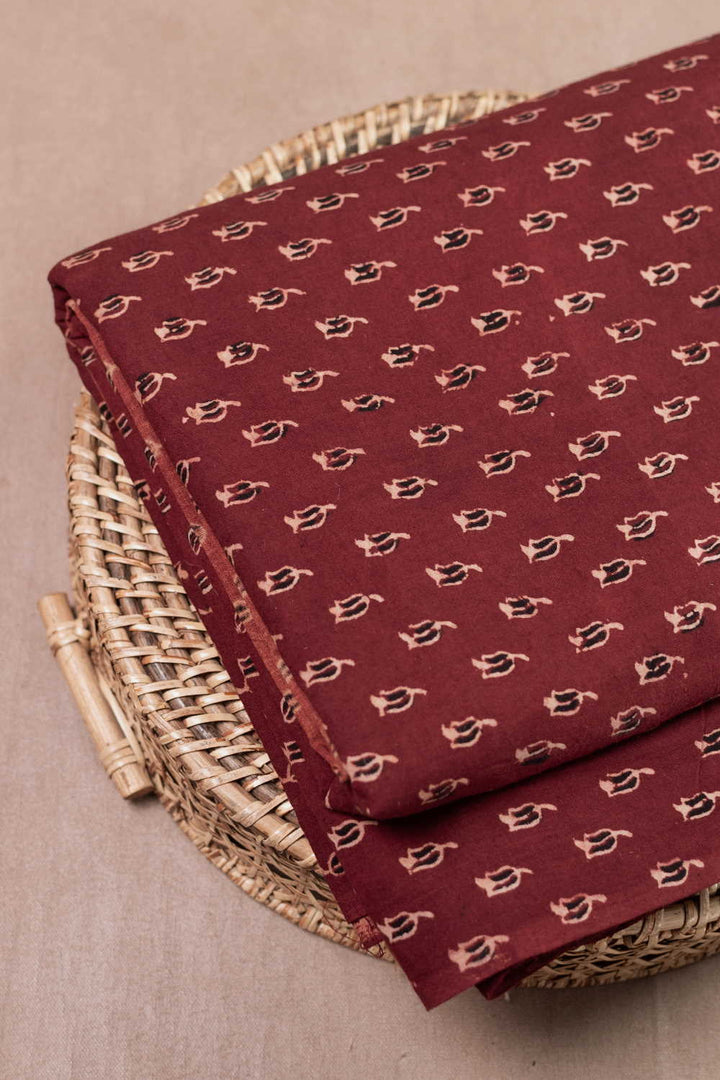 Ajrak Cotton Fabrics-Matkatus
