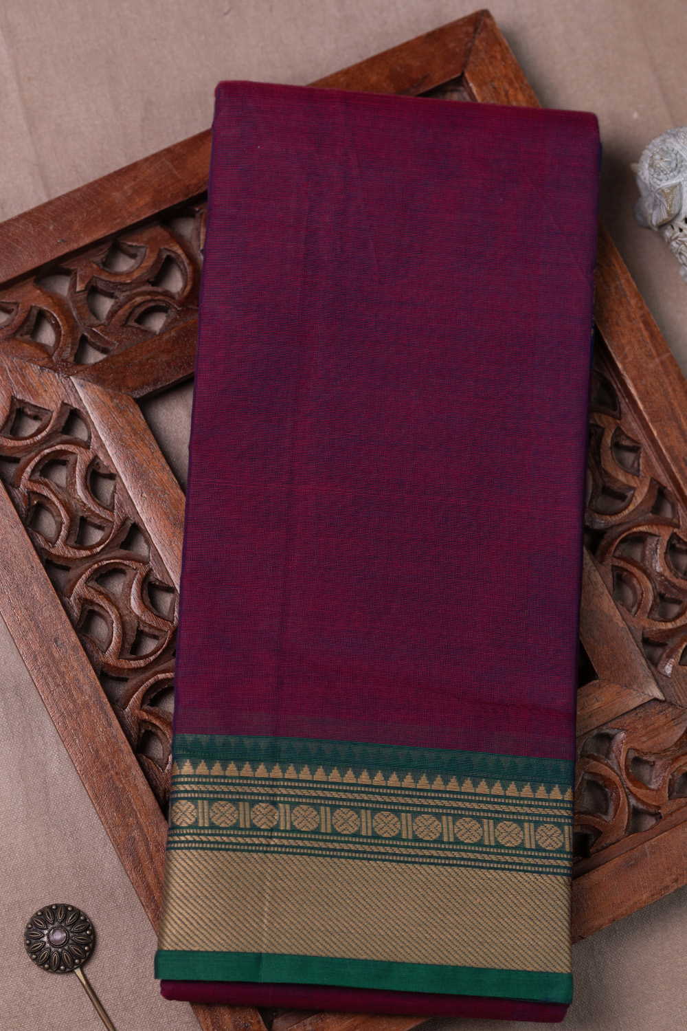 Kanchi Cotton Saree - Matkatus 