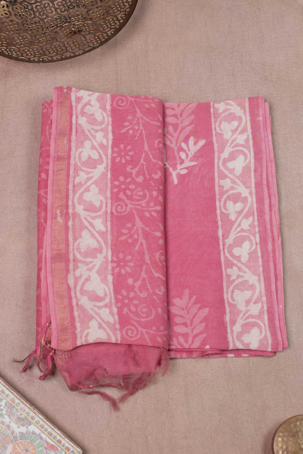 Chanderi Silk Cotton Fabrics - Matkatus