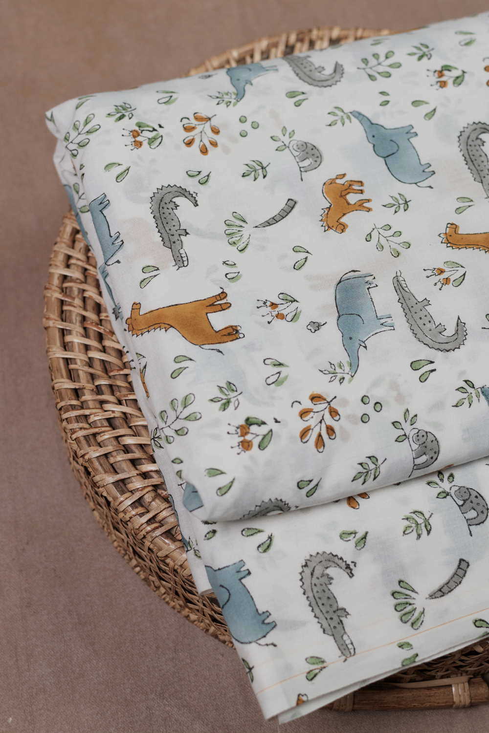 Block Printed Fabric-Matkatus 