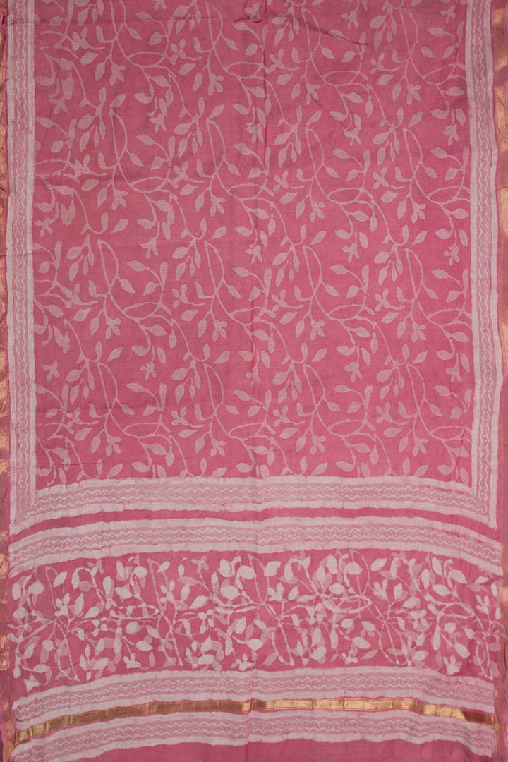 Block Printed Chanderi Suits - Matkatus