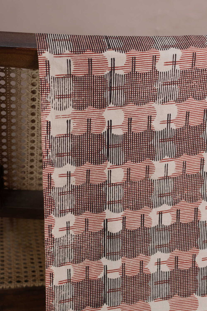 Block Printed Fabric-Matkatus 