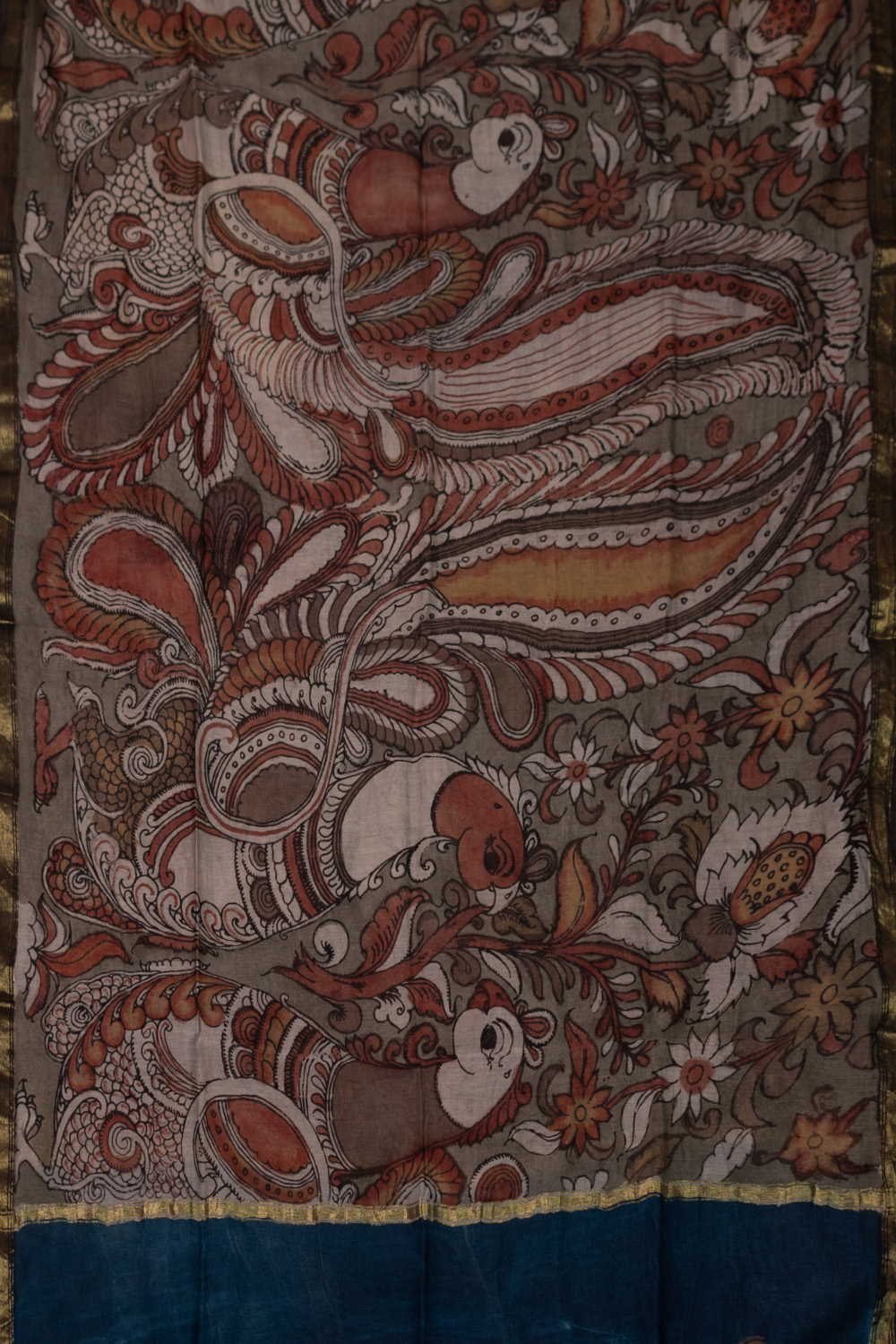 Silk Cotton Dupatta - Matkatus 