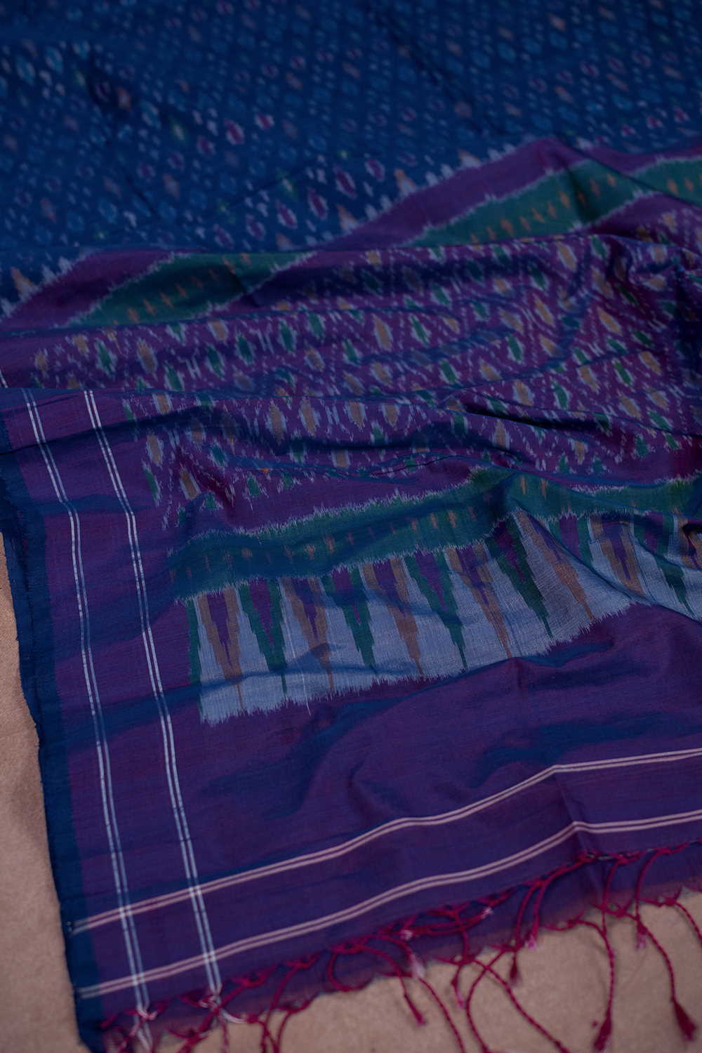 Silk Cotton Dupatta - Matkatus 