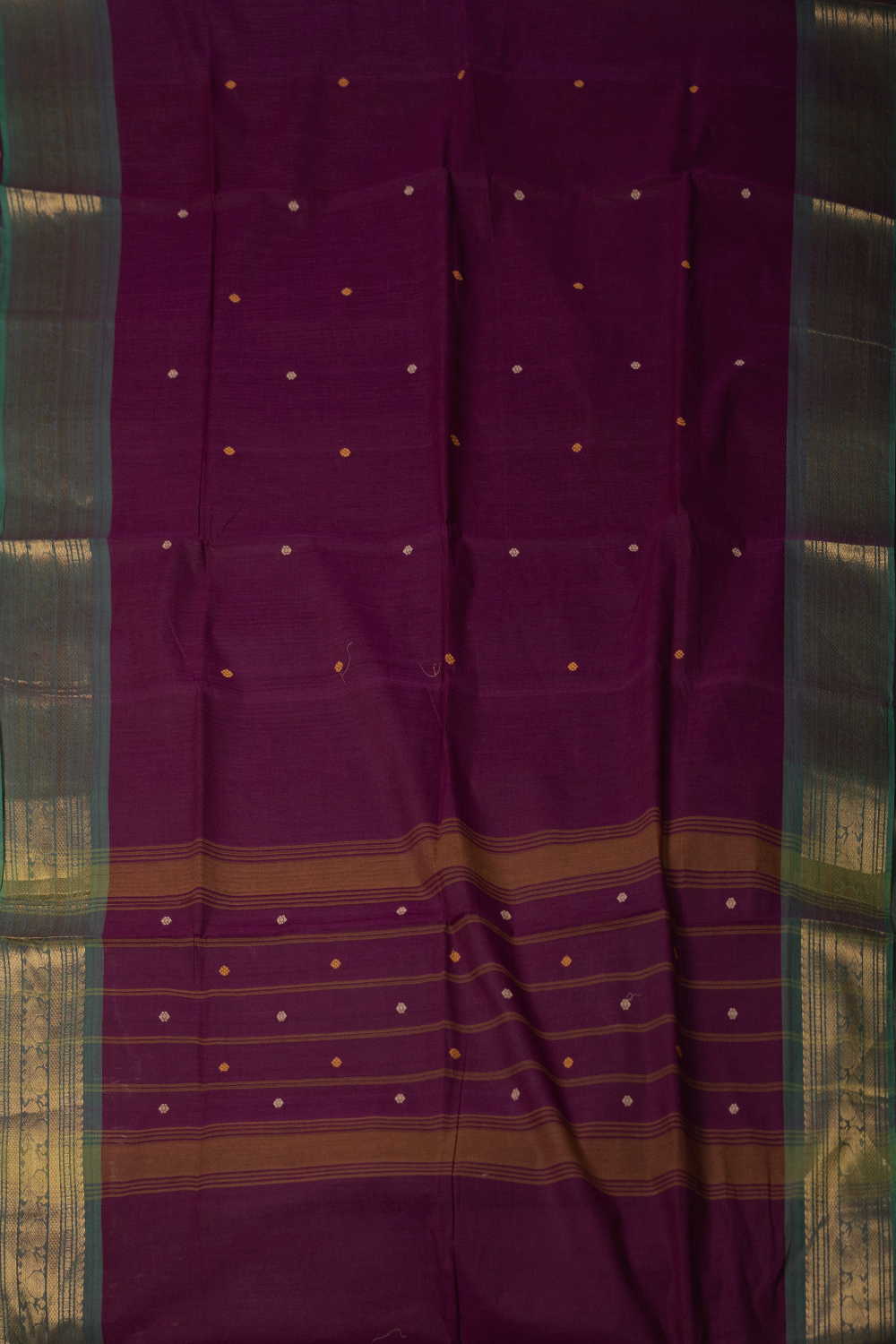 Traditional Cotton Saree - Matkatus 
