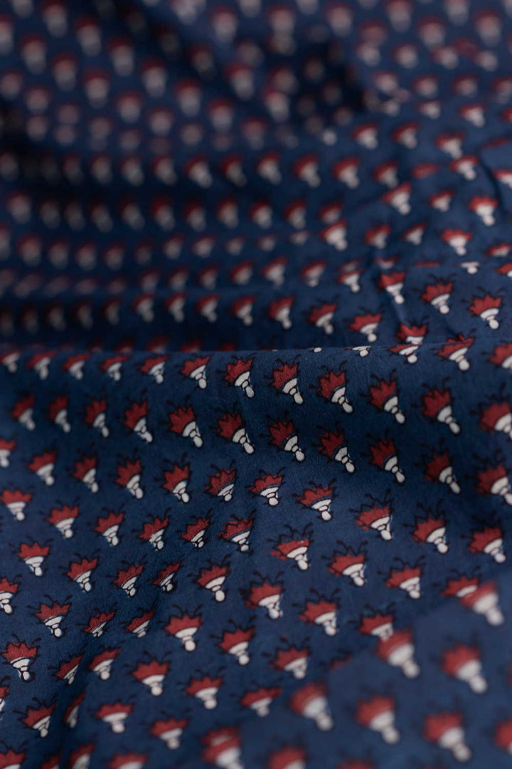 Block Printed Fabric- Matkatus 