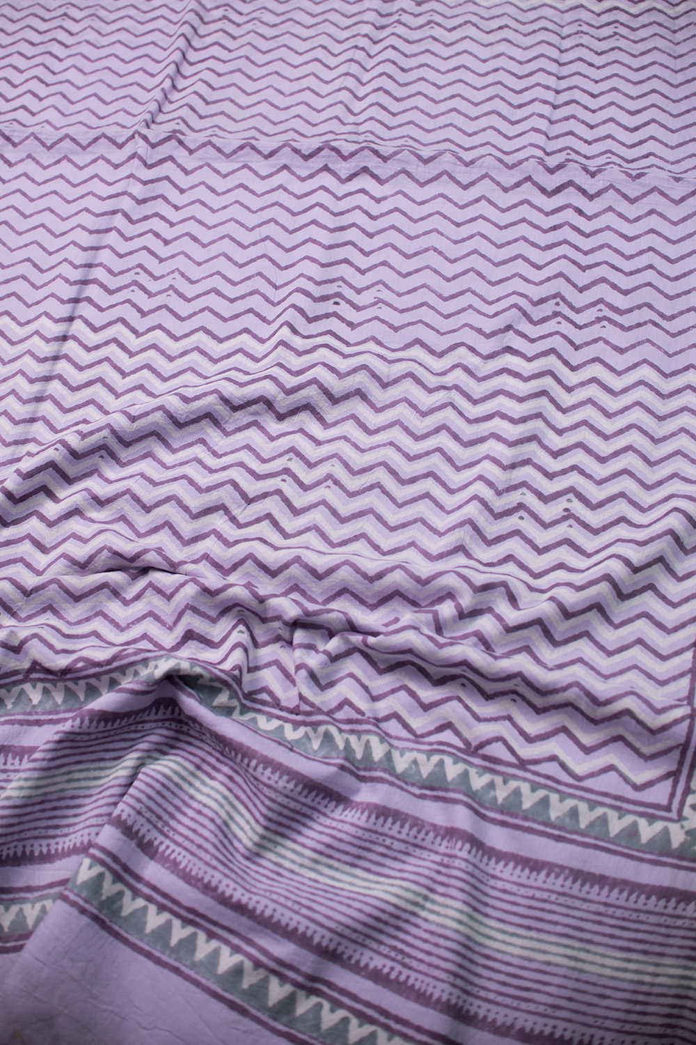 Block Printed Cotton Sarees - Matkatus 