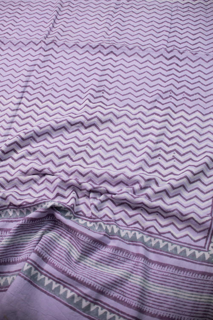 Block Printed Cotton Sarees - Matkatus 