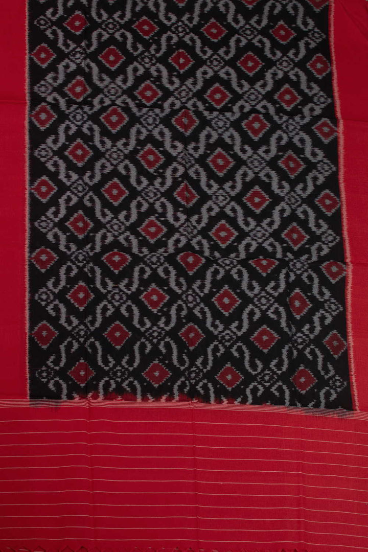 Ikat Cotton Dupatta - Matkatus 