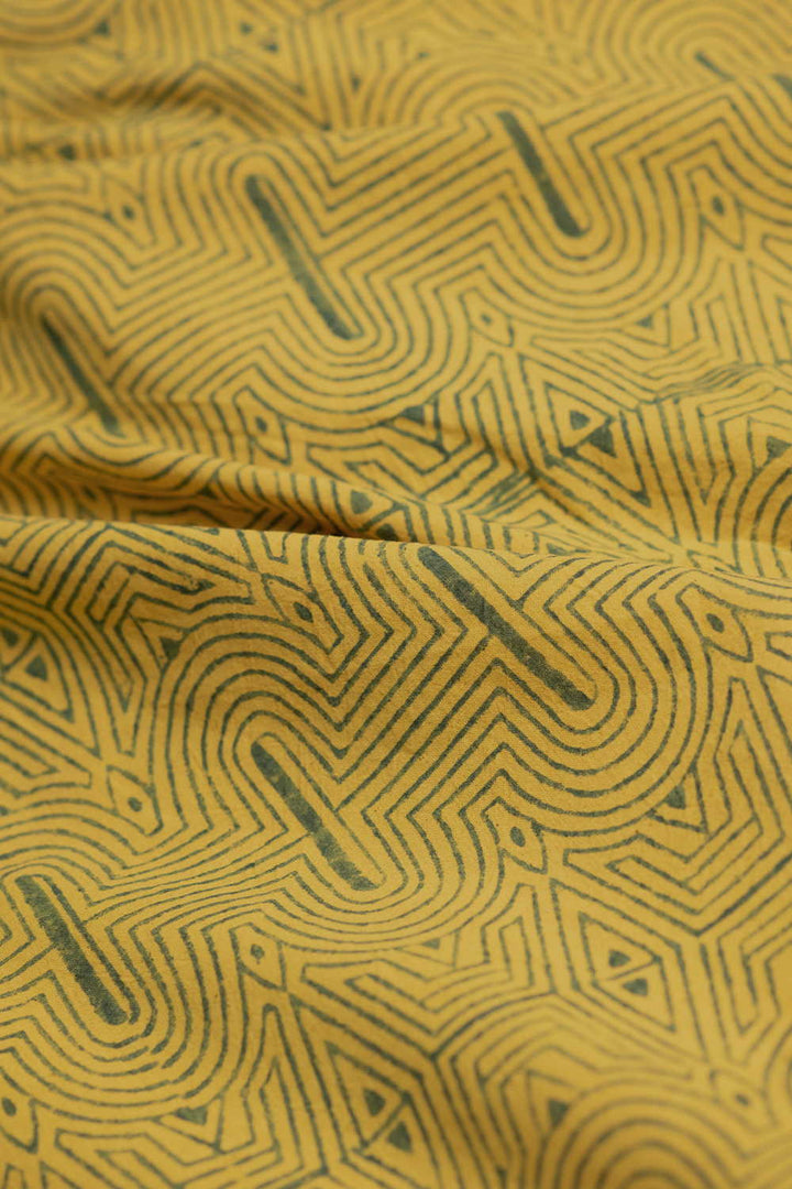 Block Printed Fabric-Matkatus 