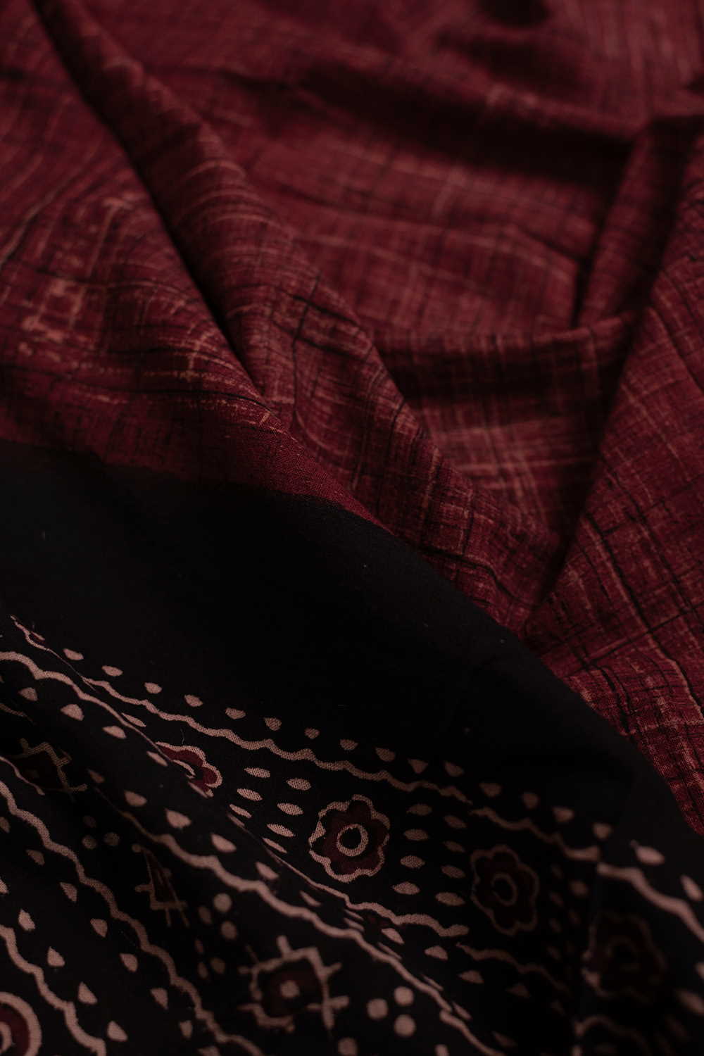 Ajrak Cotton Fabrics-Matkatus