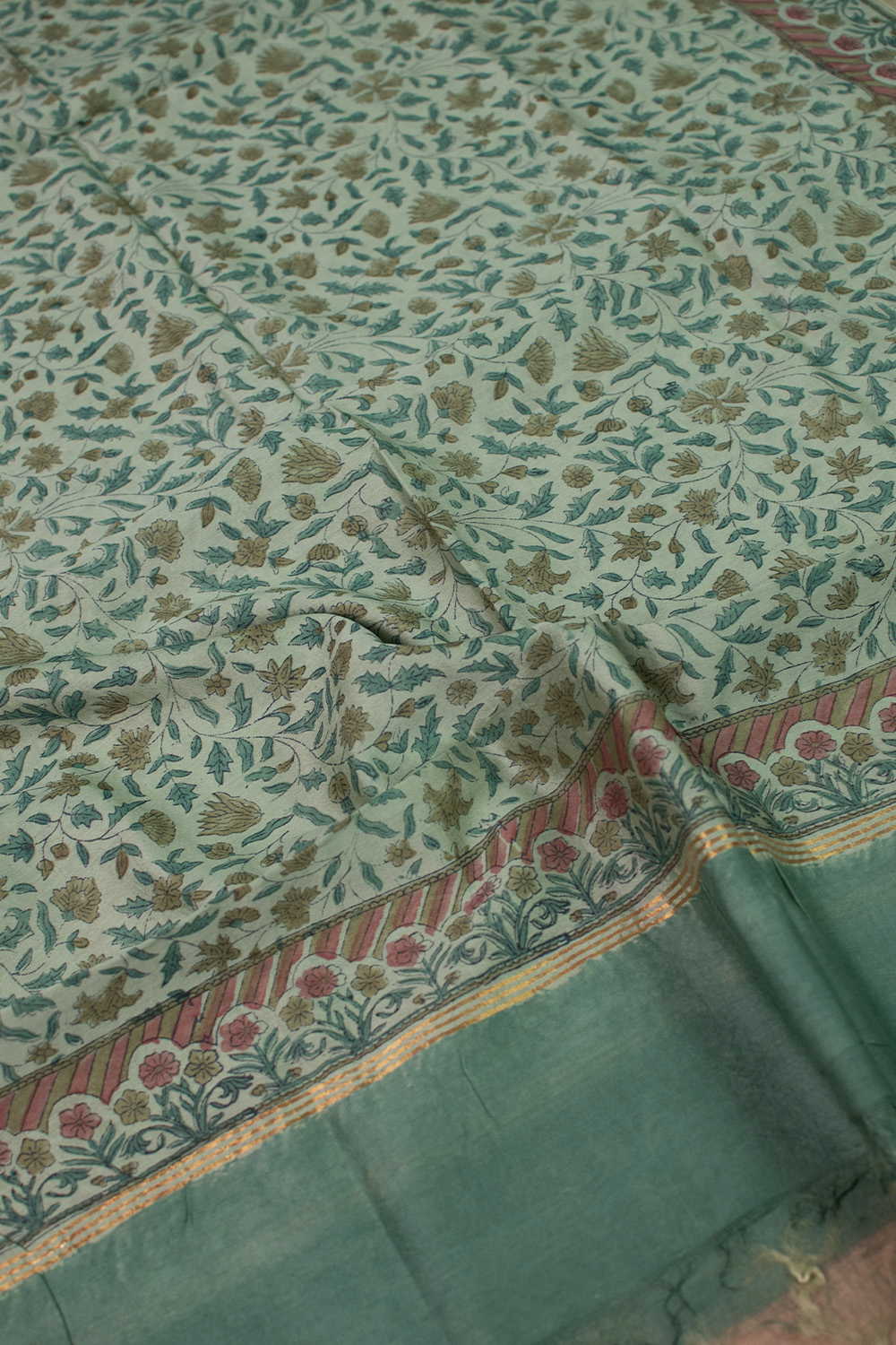 Chanderi silk Cotton Dupatta - Matkatus