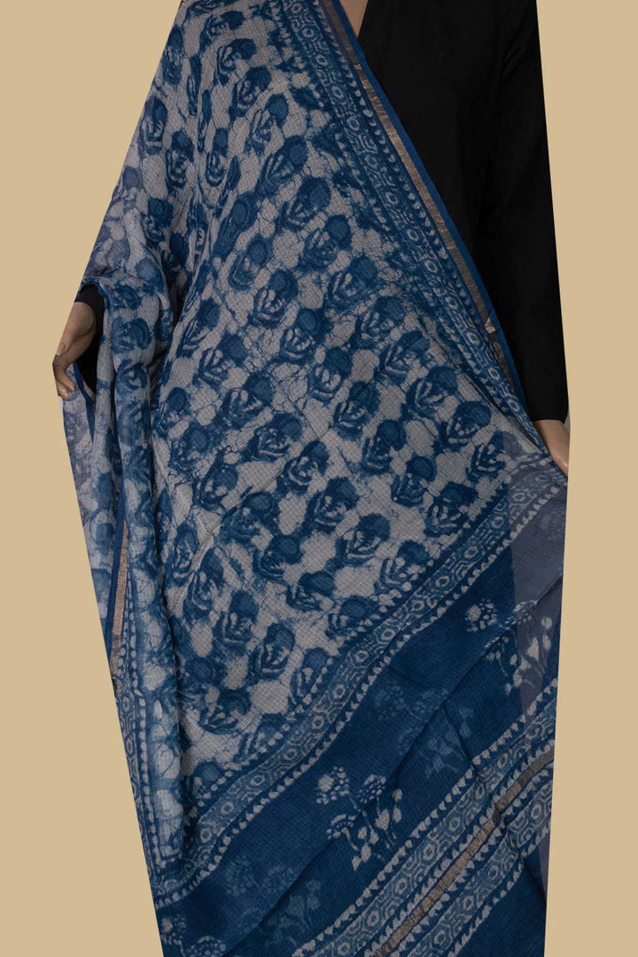 Kota Silk Dupatta - Matkatus 