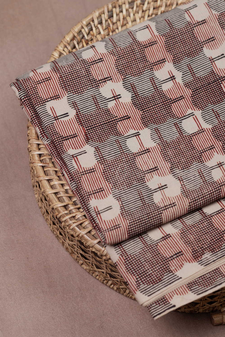 Bagru Print Fabric-Matkatus 