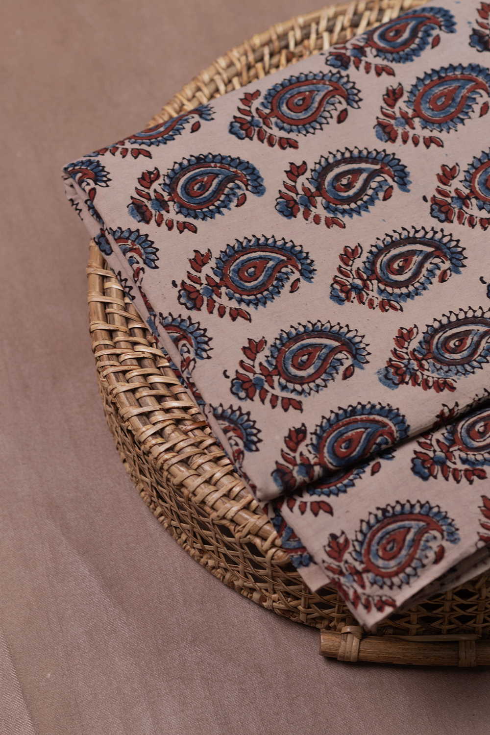 Ajrak Print Fabric - Matkatus