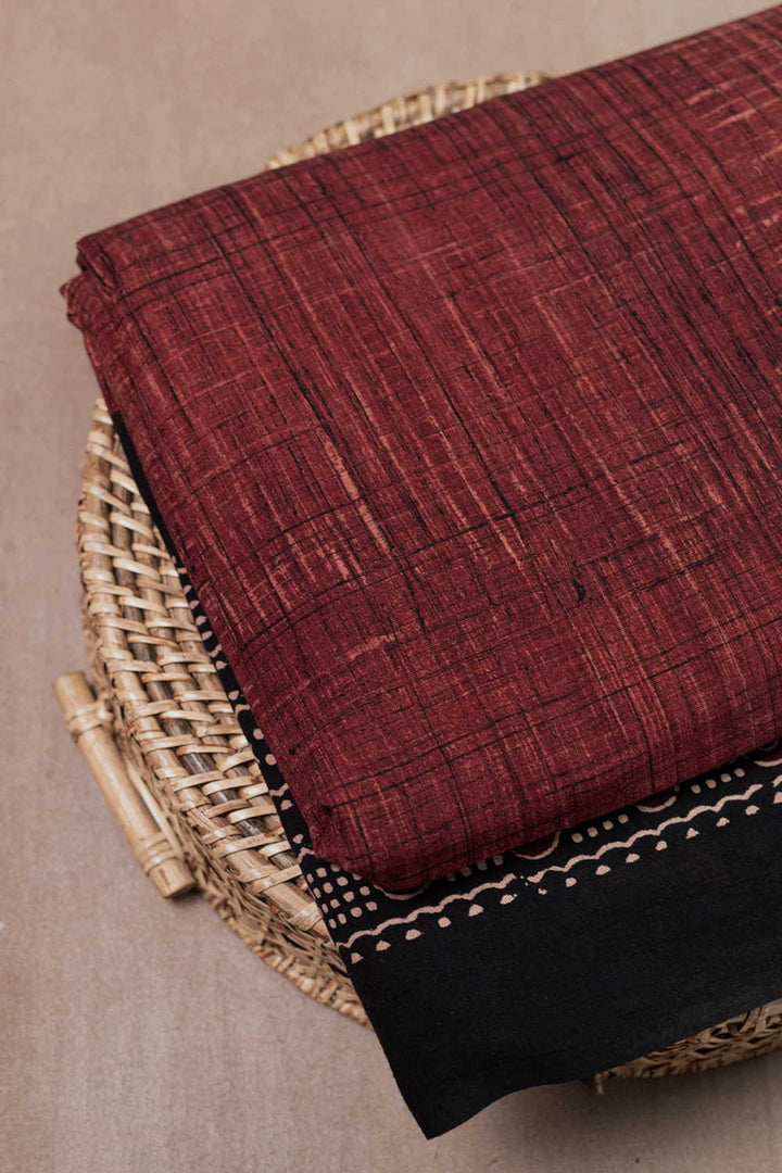 Ajrak Cotton Fabrics-Matkatus