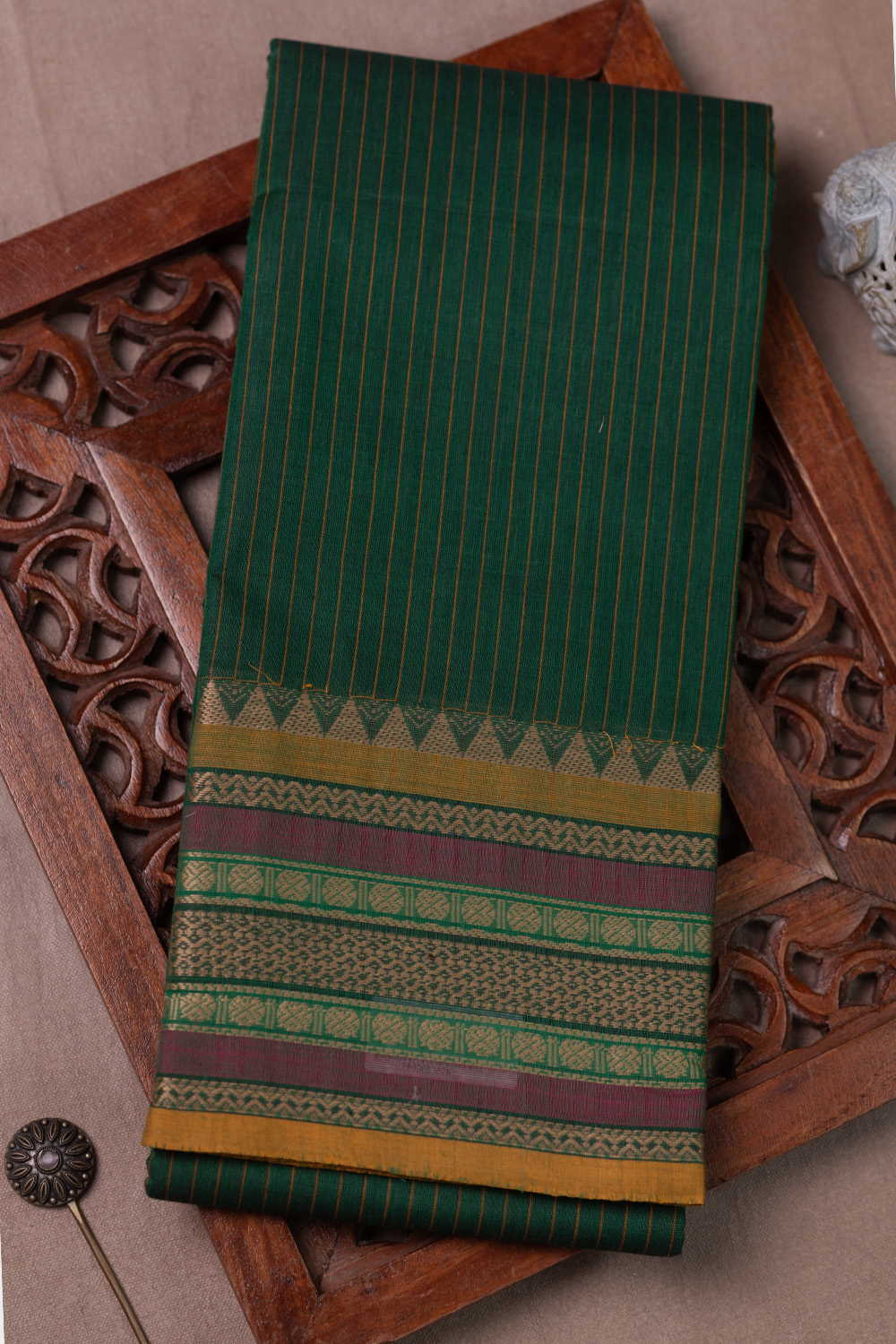 Kanchi Cotton Saree - Matkatus 
