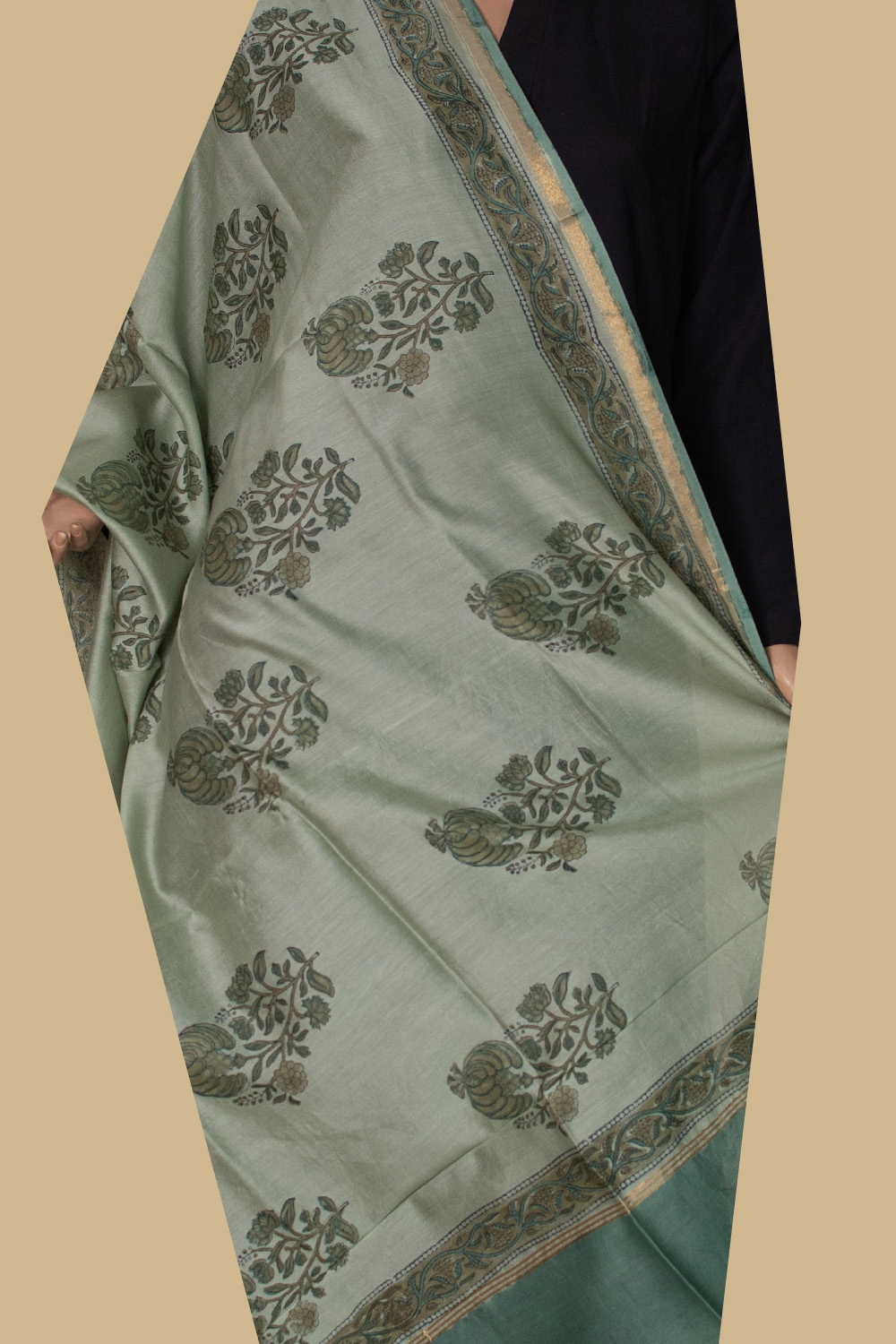 Silk Cotton Dupattas - Matkatus 
