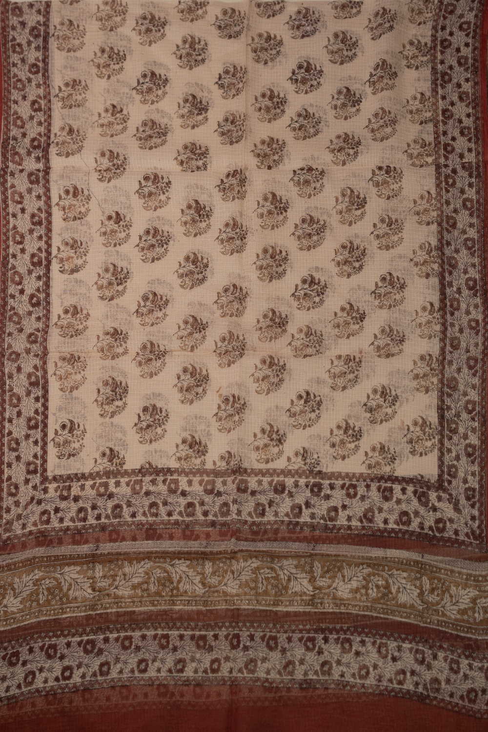 Block Printed Dupatta - Matkatus