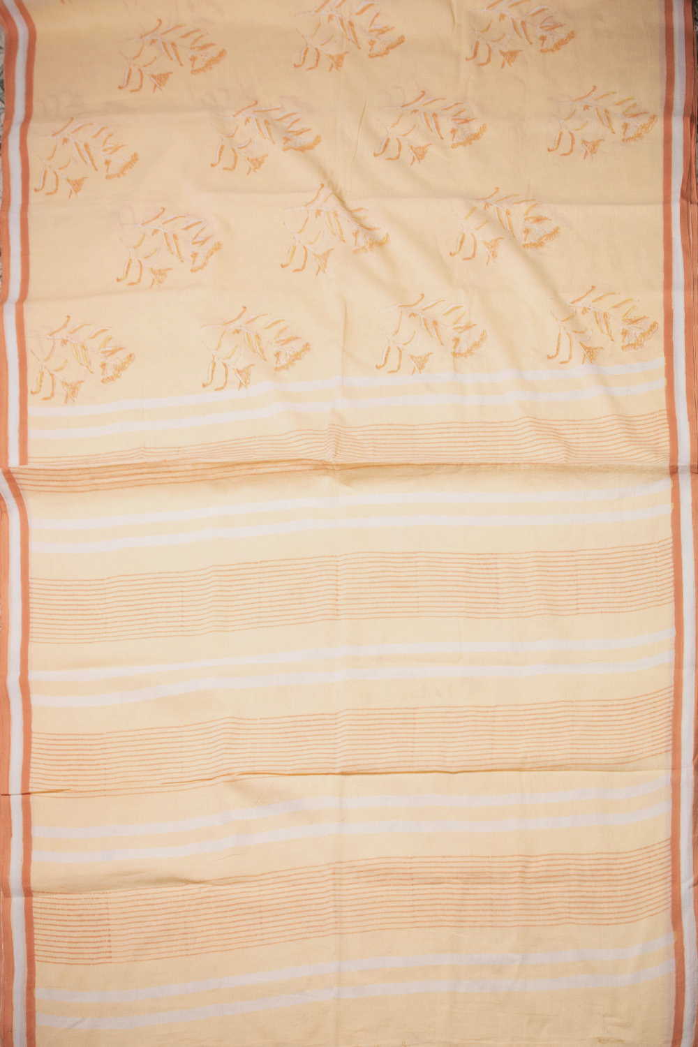 Block Printed Cotton Sarees - Matkatus 