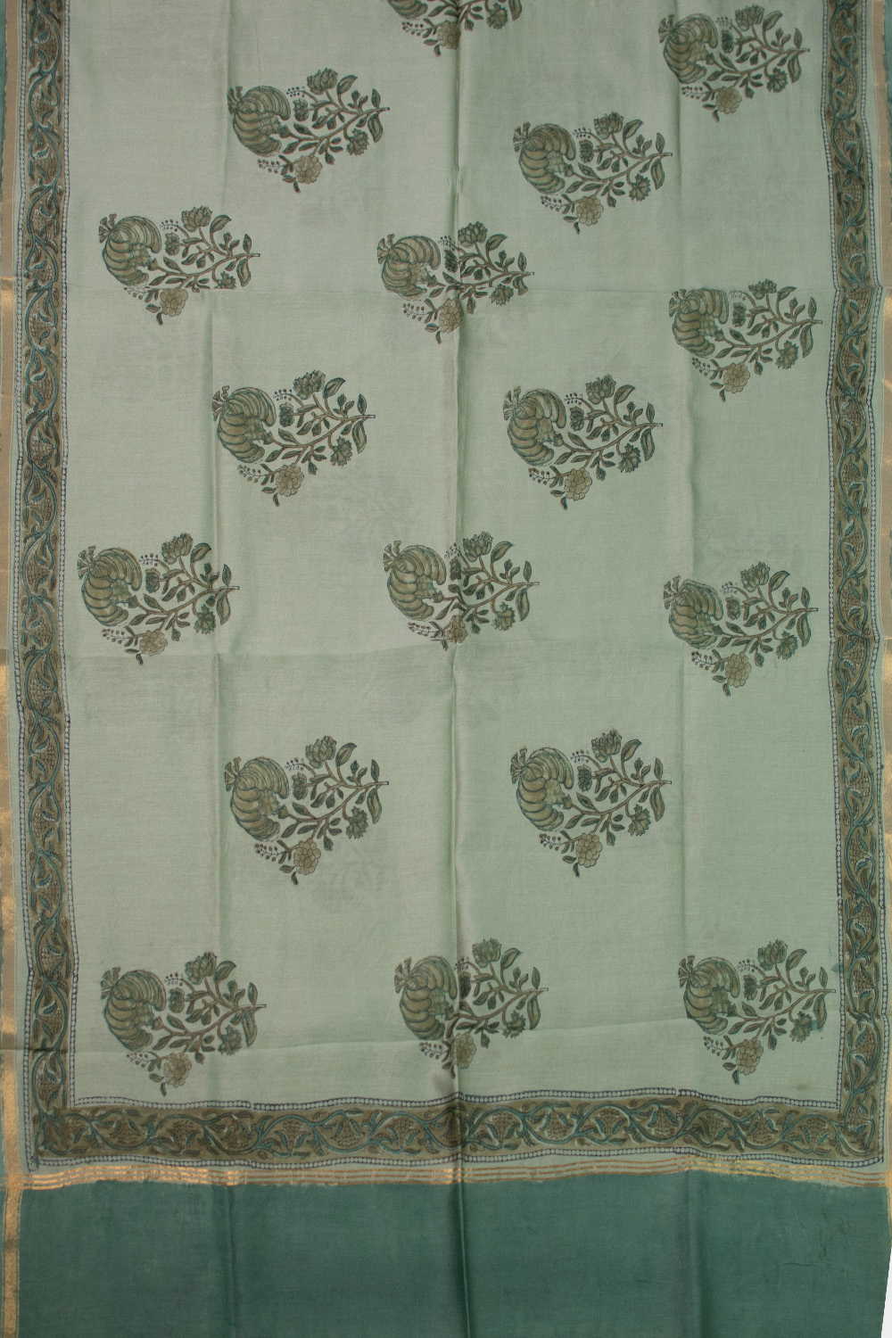 Chanderi silk Cotton Dupatta - Matkatus