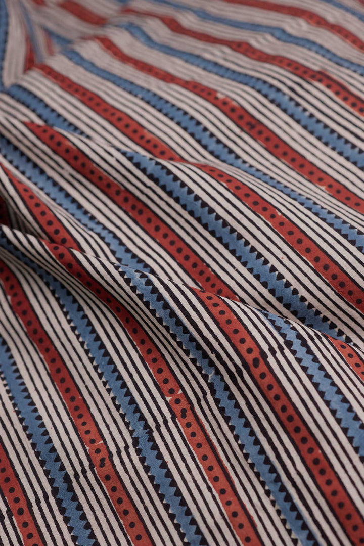 Block Printed Fabric-Matkatus 