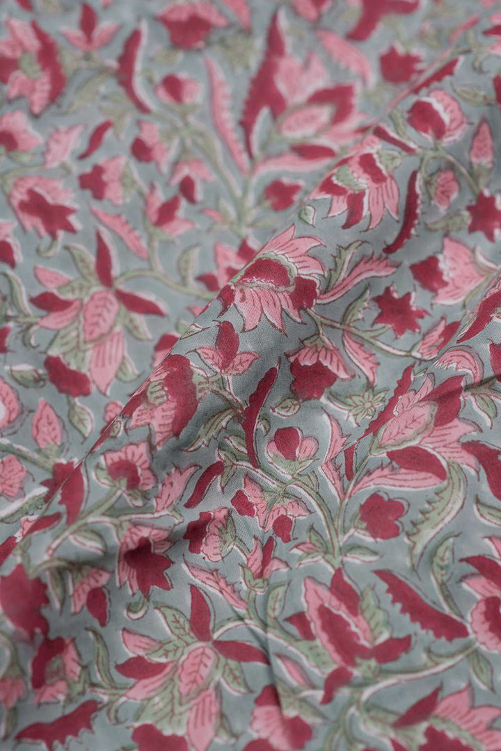Block Printed Fabric - Matkatus