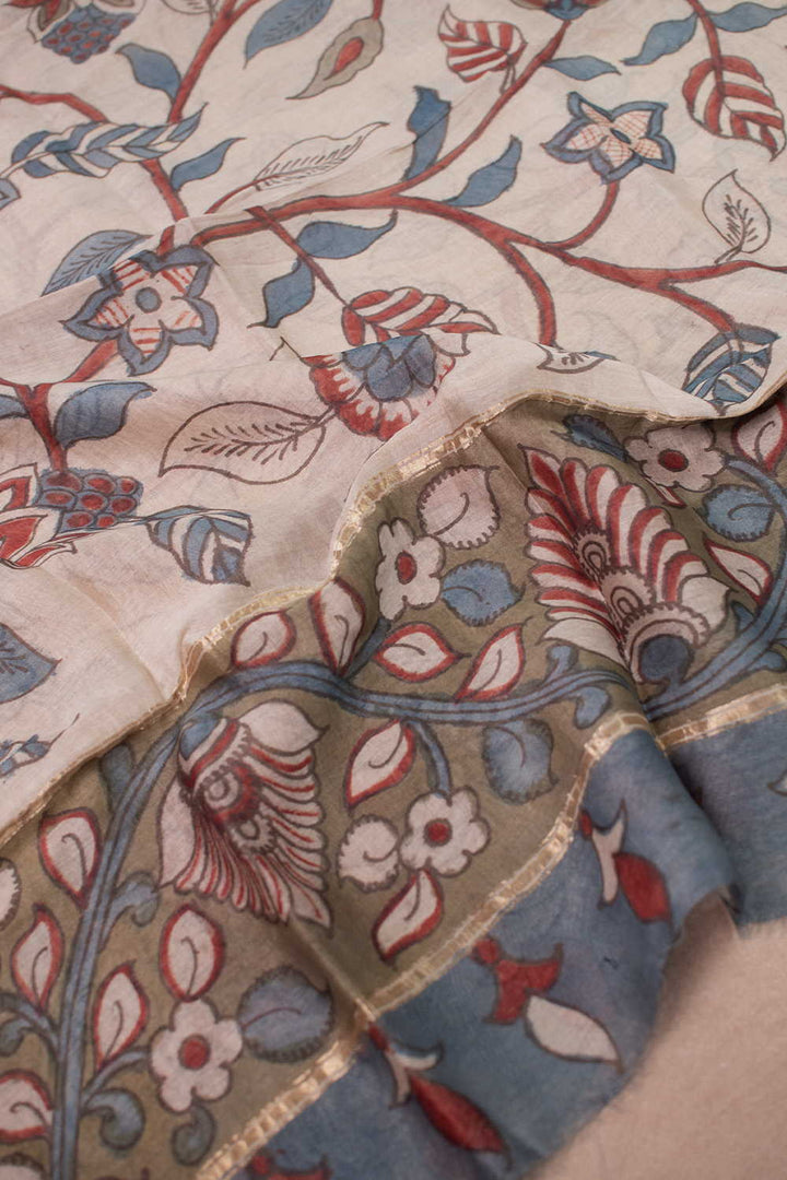 Kalamkari Dupatta - Matkatus 