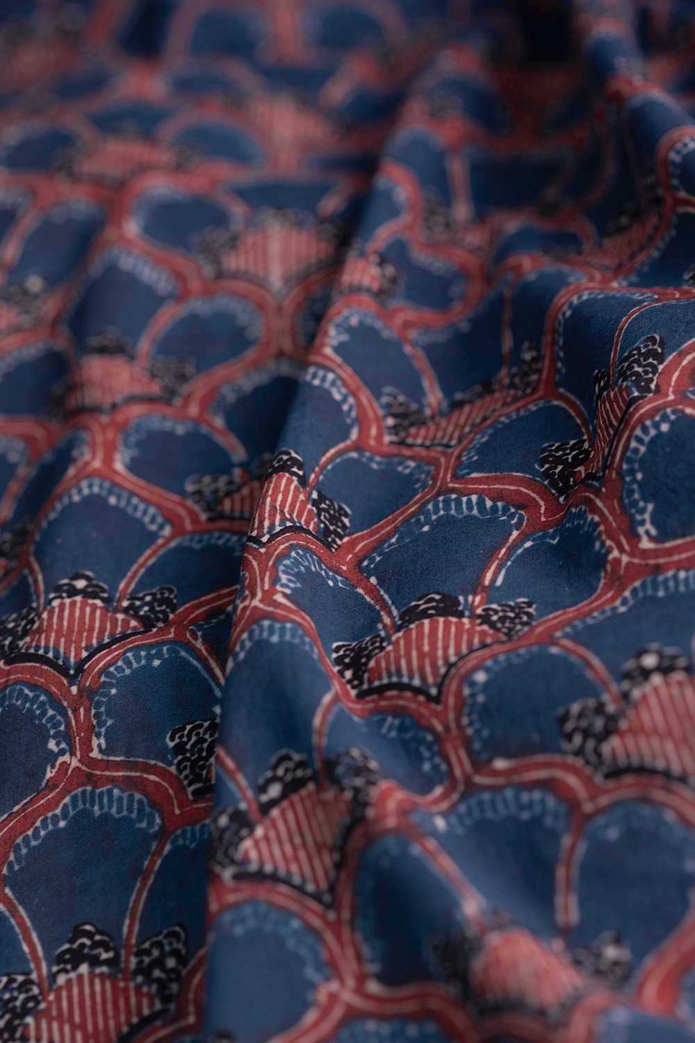 Block Printed Fabric- Matkatus 