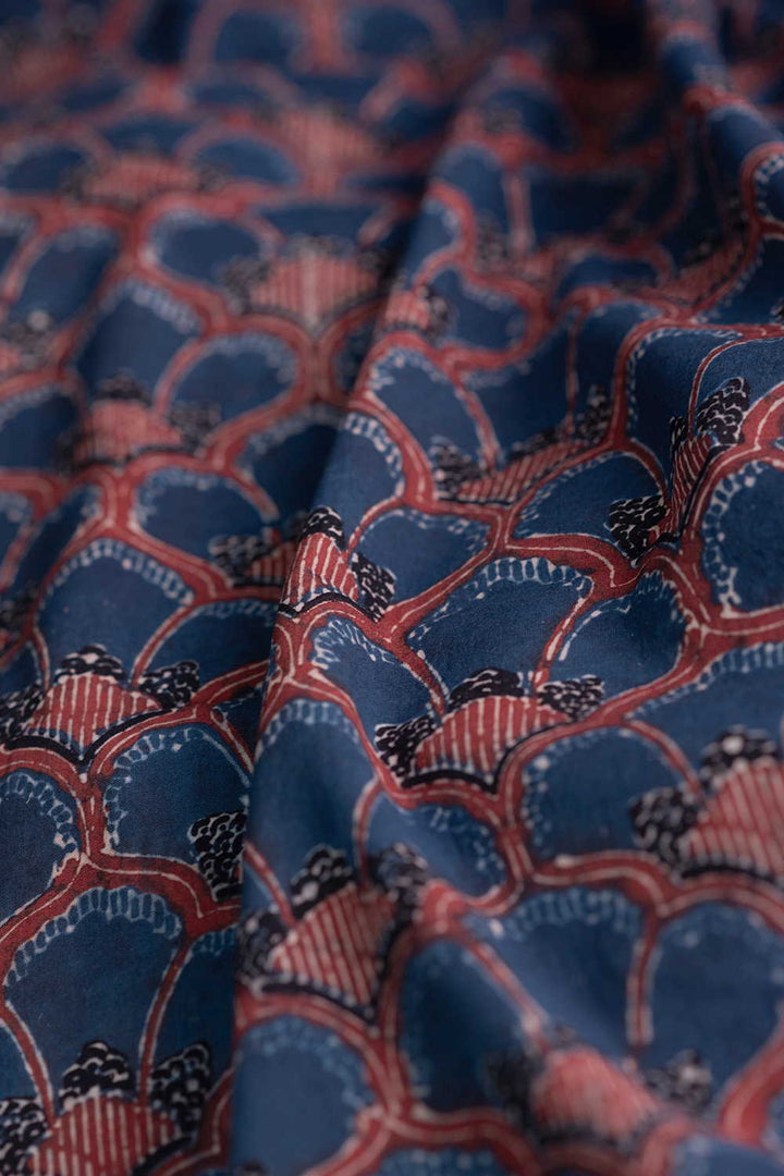 Block Printed Fabric- Matkatus 