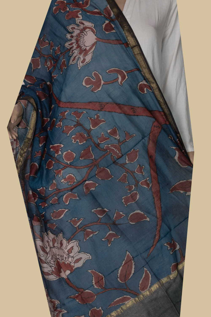 Hand Painted Dupatta - Matkatus 