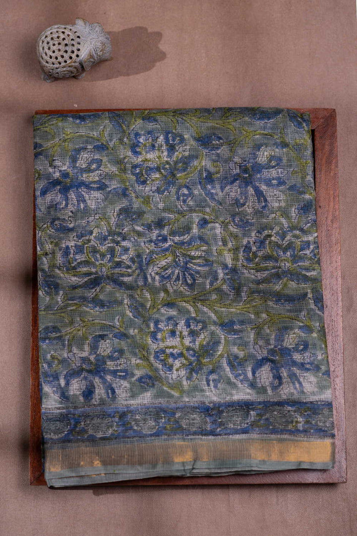 Block Printed Saree - Matkatus