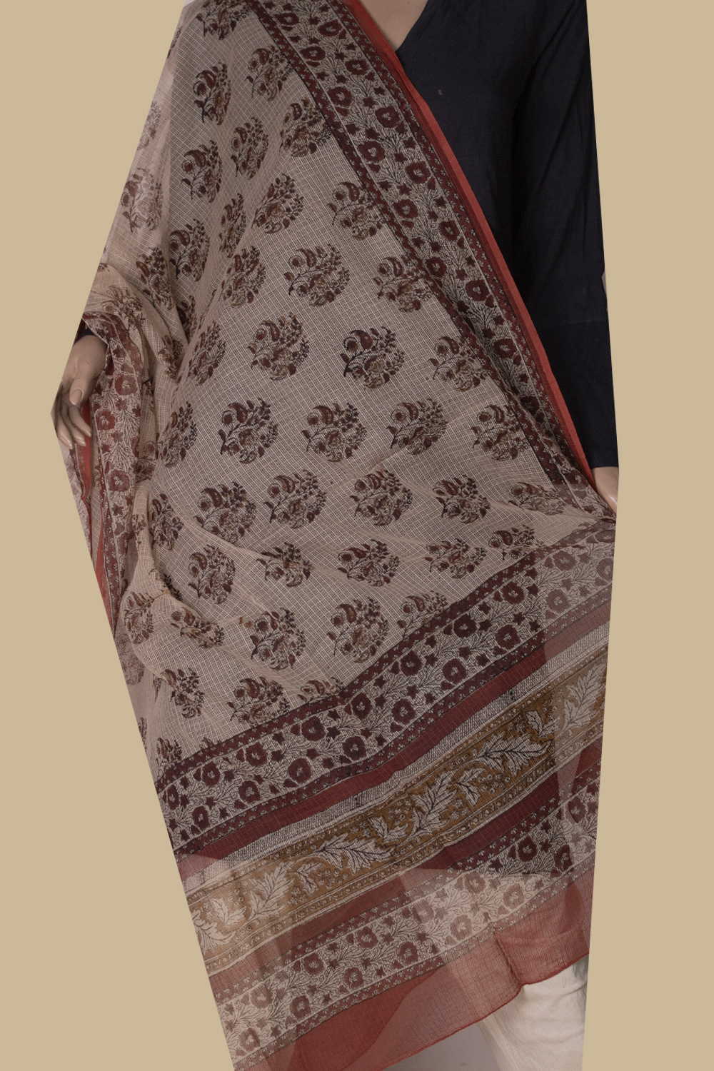 Kota Cotton Dupatta - Matkatus 