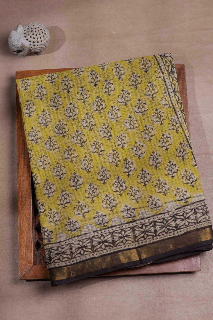 Block Printed Saree - Matkatus
