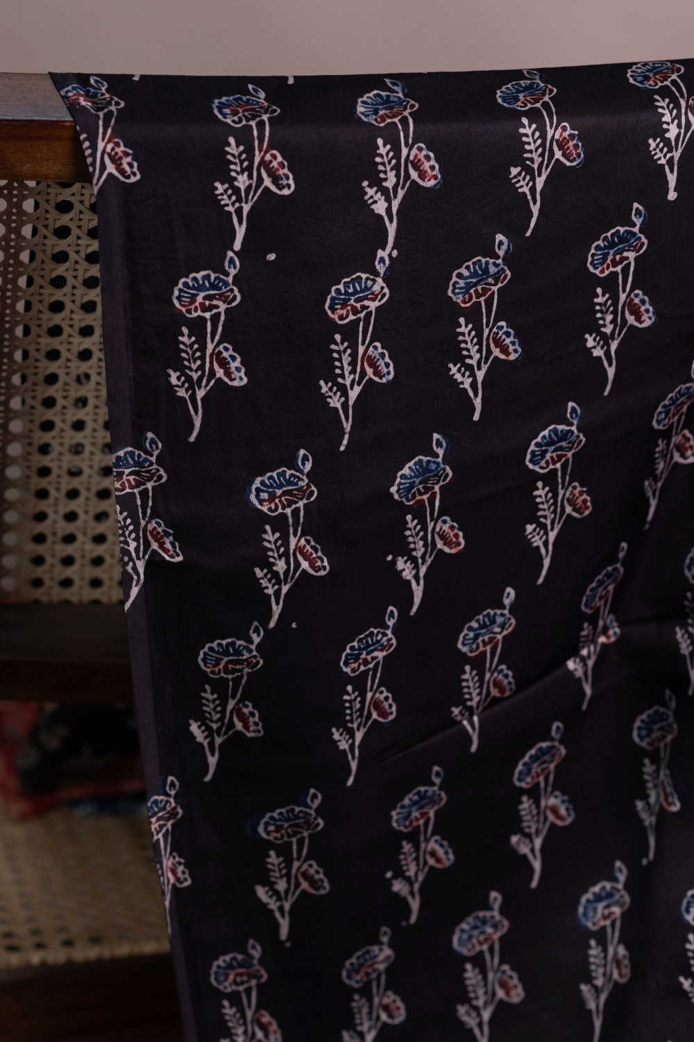 Ajrak Modal Silk Fabric - Matkatus 