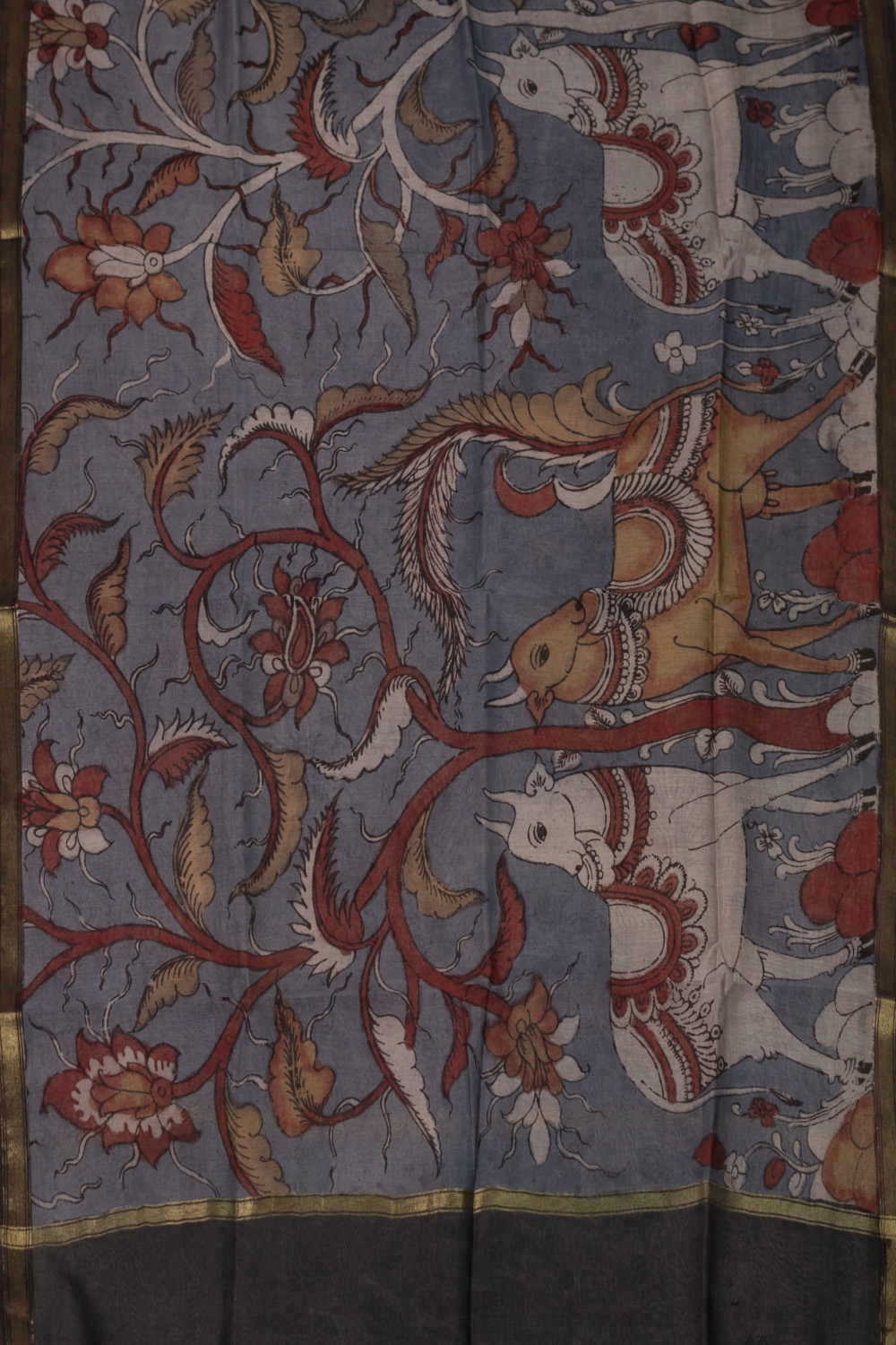 Silk Cotton Dupatta - Matkatus 