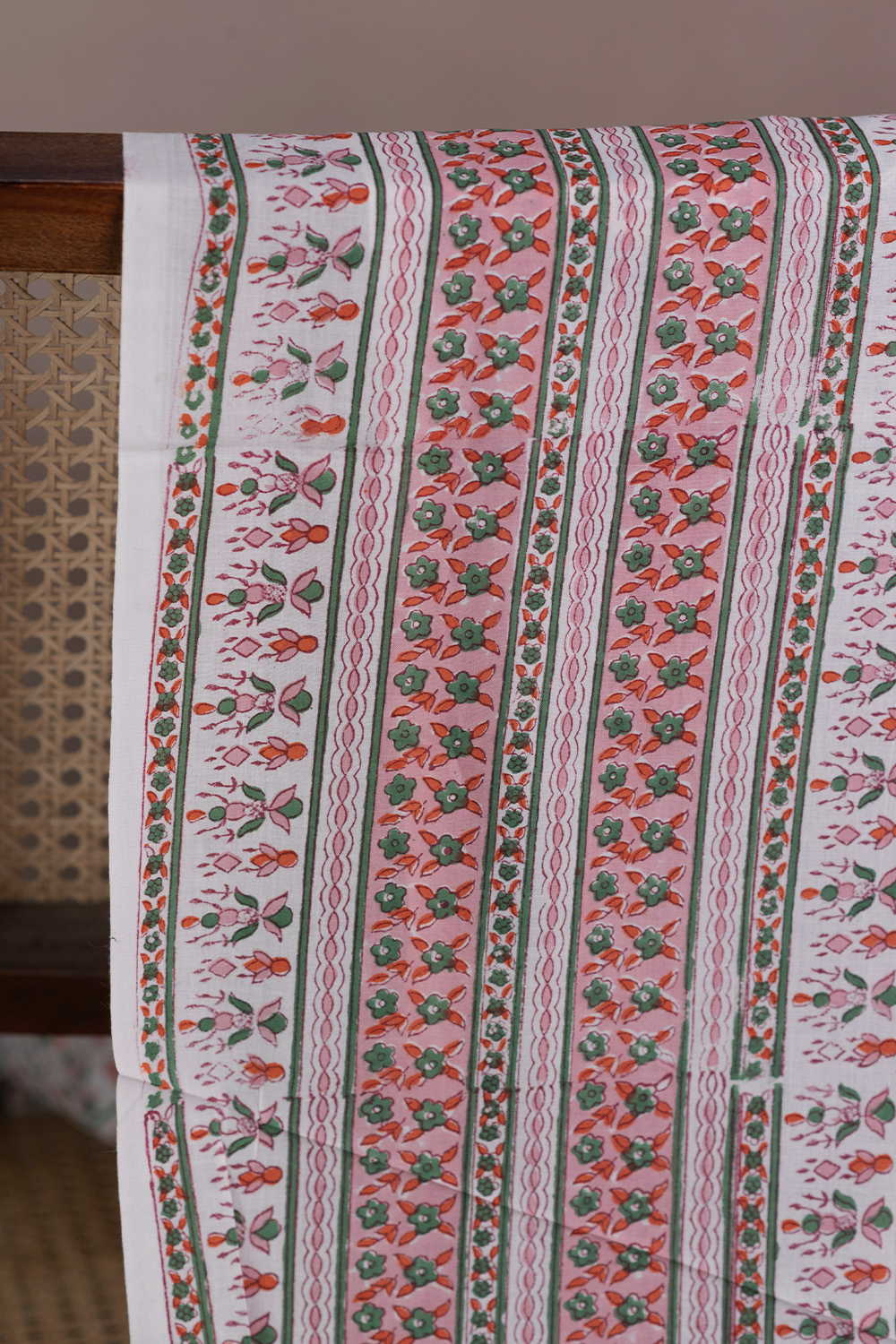 Jaipur Sanganeri printed cotton fabric - Matkatus 