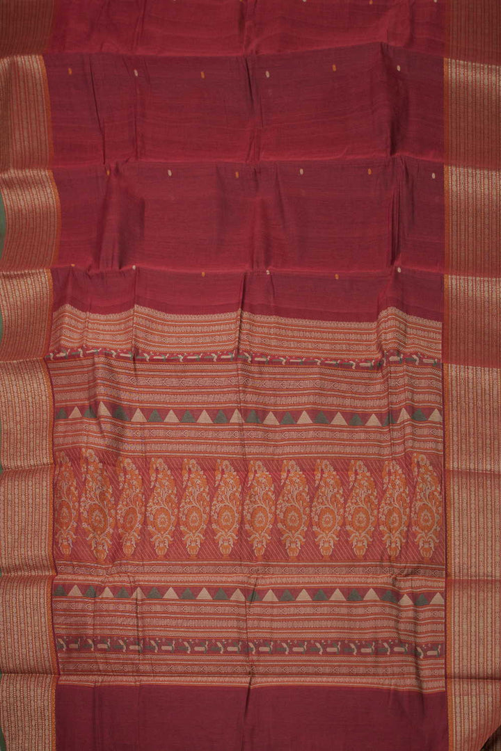 Kanchi Cotton Saree - Matkatus 