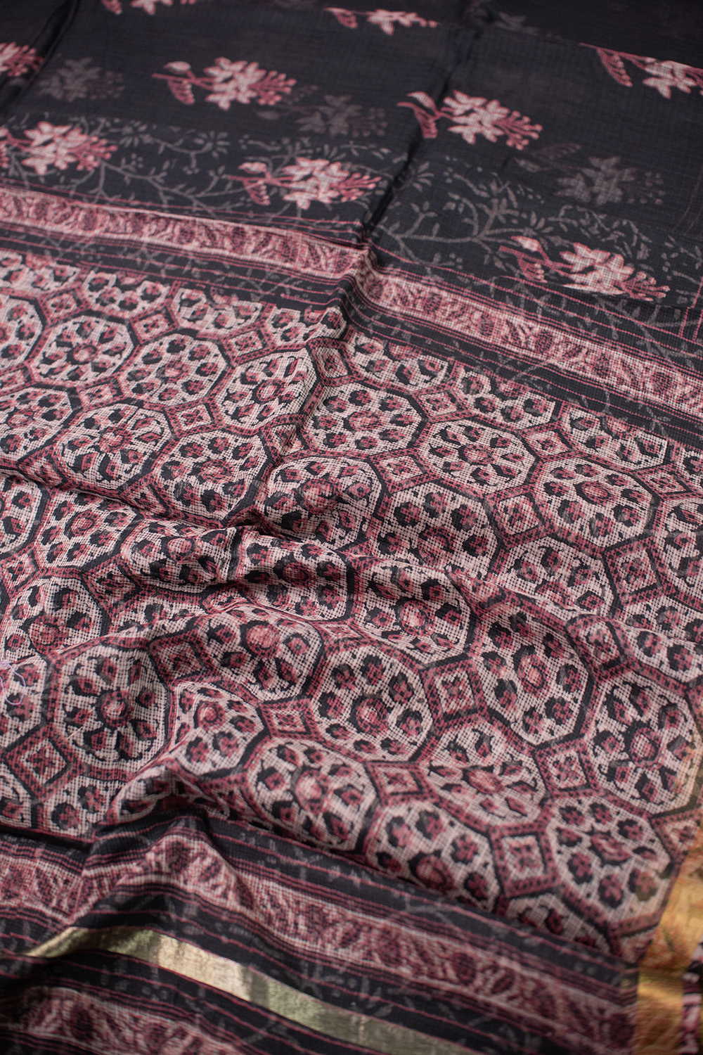 Block Printed Saree - Matkatus